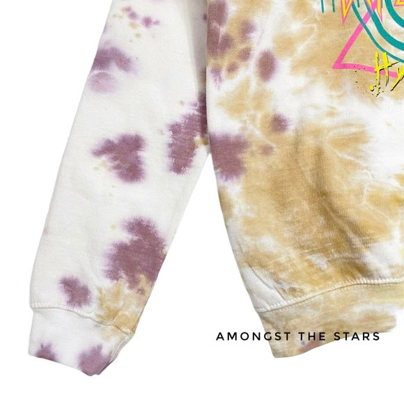 Def Leppard Hysteria Tie Dye Band Sweatshirt - Picture 4 of 5